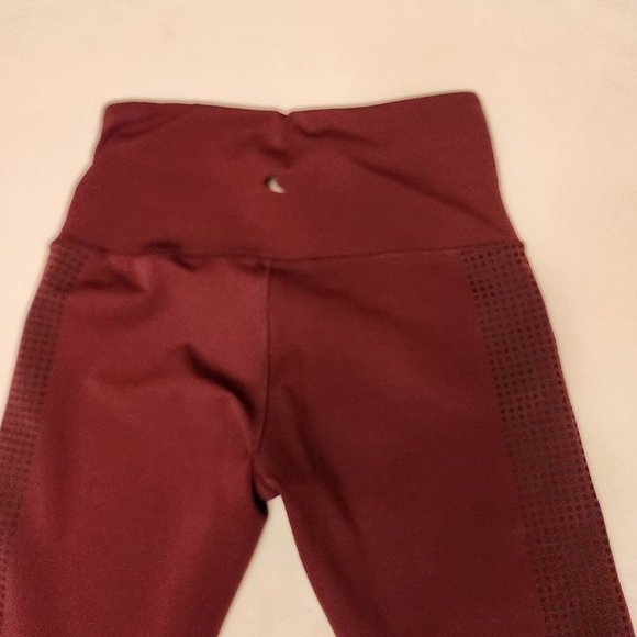 TKO Purple with Black Dots Workout Leggings - Picture 6 of 10